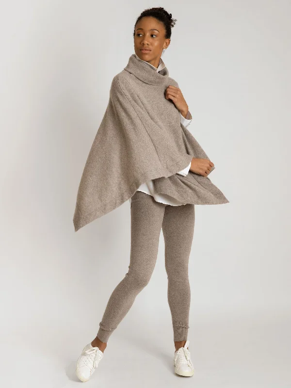 Cashmere poncho 