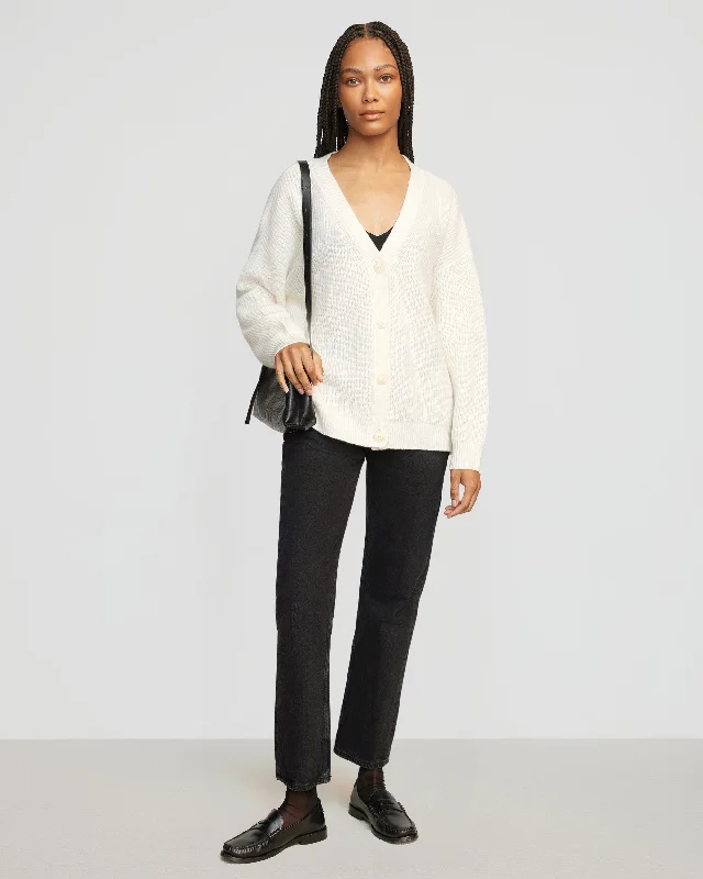 Ola Oversized Cashmere Cardigan