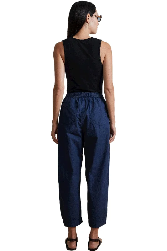 Apiece Apart Spa Pleat Pant in Navy