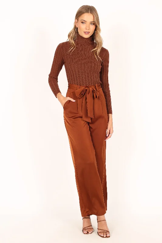 Miranda Pants - Brown