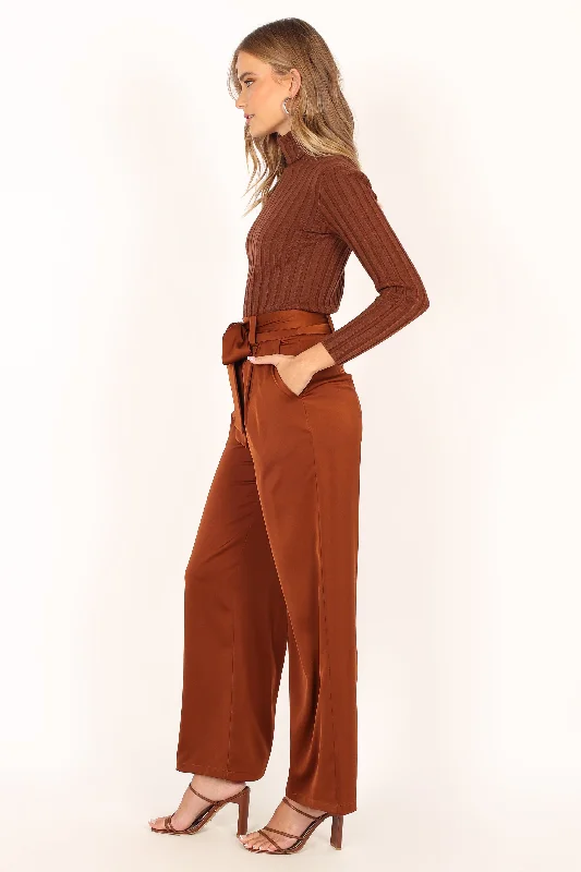 Miranda Pants - Brown