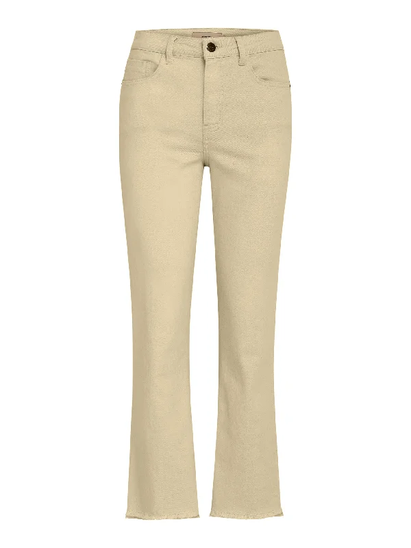 PC6183 Fione Cropped Jeans - Safari Sand