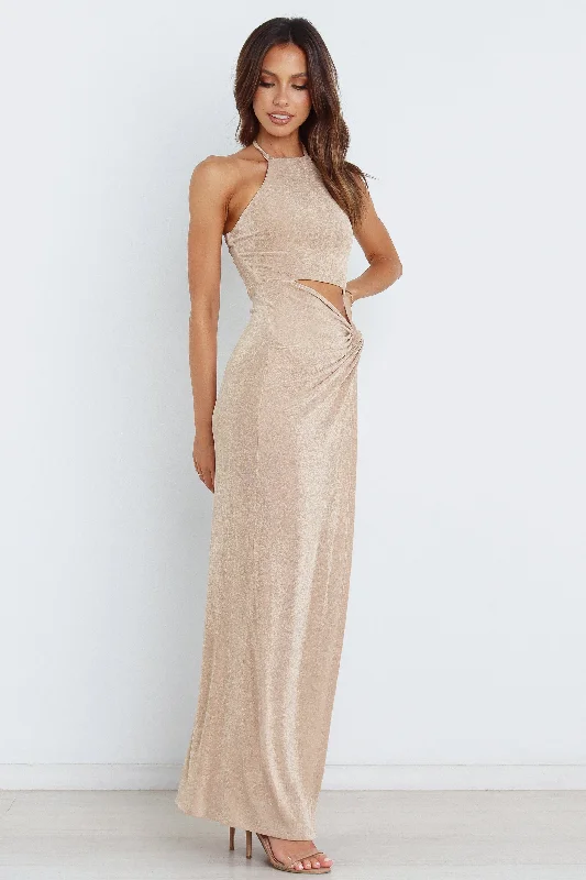 Scarlette Dress - Gold