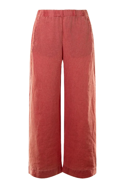 Velvet Lola Woven Linen Pant