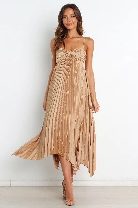 Vikki Dress - Gold