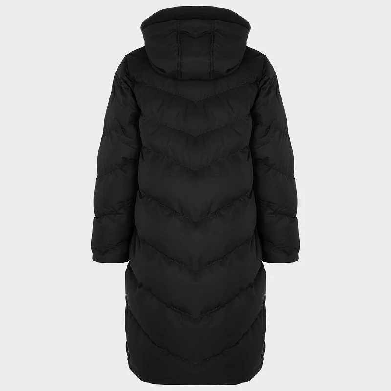 Ladies Chevron Quilted Coat