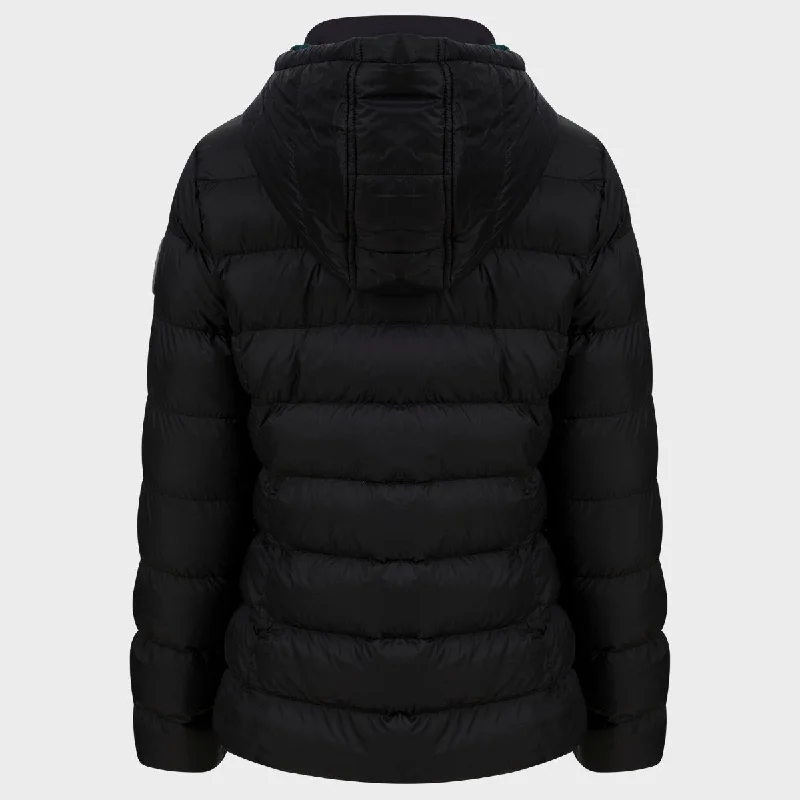 Ladies Tokyo Laundry Padded Puffa Coat Black