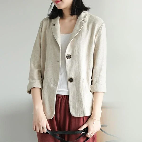 Single Breasted Long Sleeve 4 Color Fashion Coat 2020 New  All-match Women Tops Coat