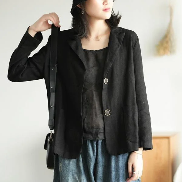 Single Breasted Long Sleeve 4 Color Fashion Coat 2020 New  All-match Women Tops Coat