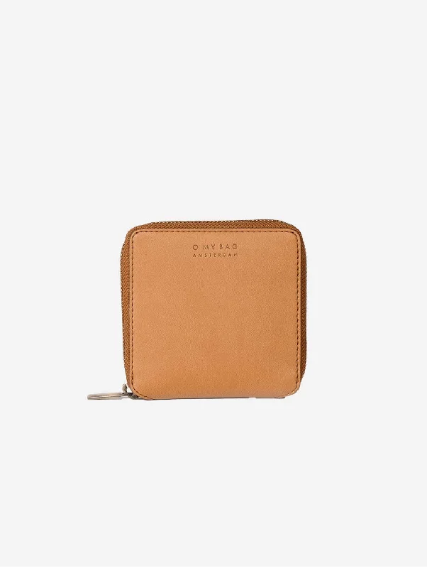 Sonny Apple Leather Square Wallet | Cognac