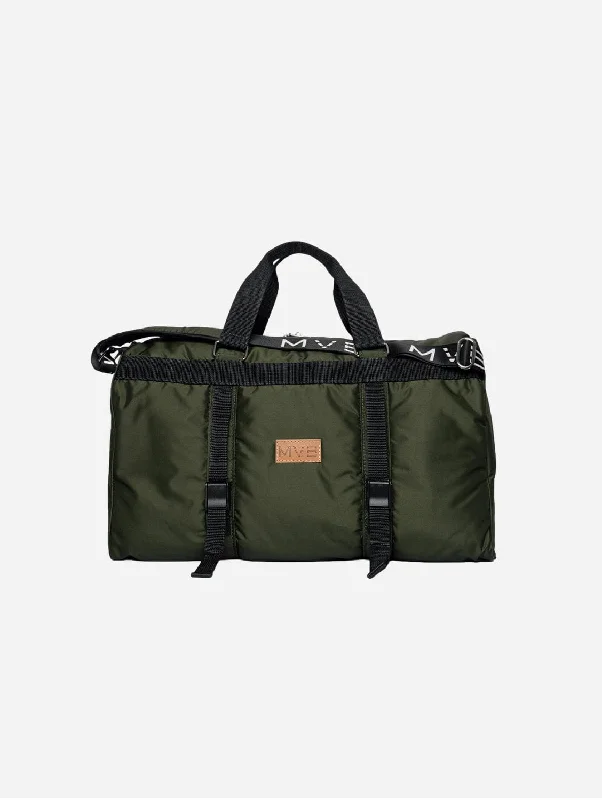 Sports Recycled Ocean Waste Vegan Duffle Bag | Green