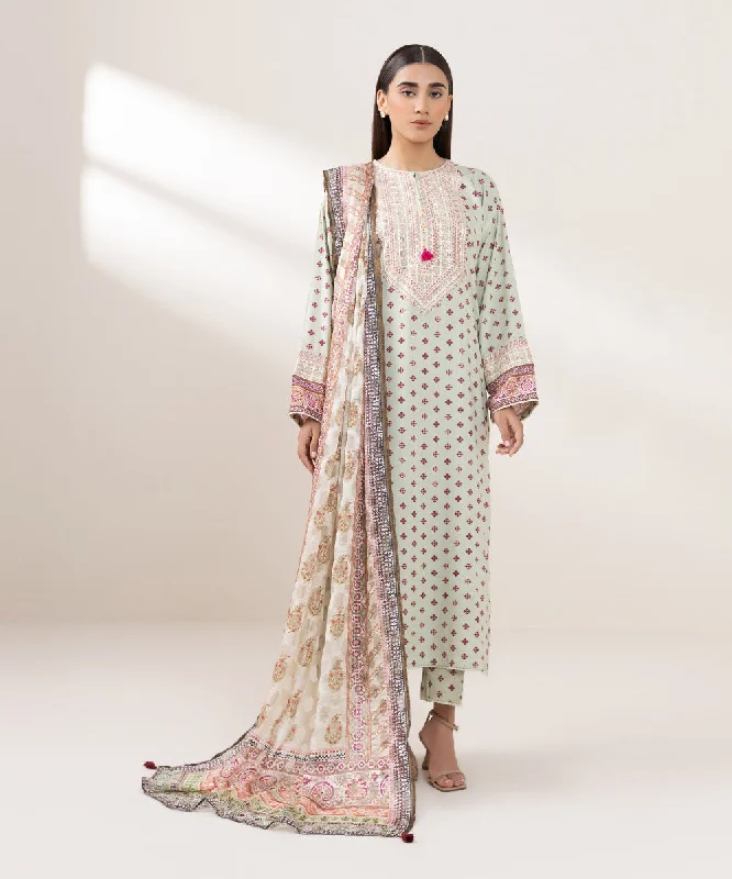 Printed Jacquard Dupatta