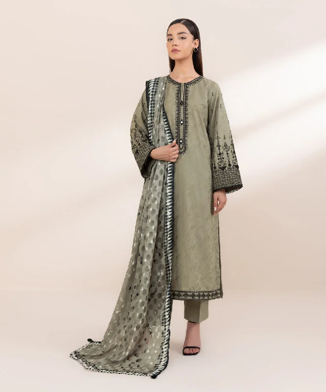 Printed Jacquard Dupatta