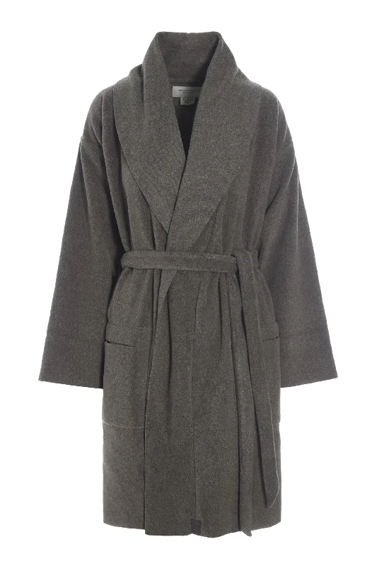 BATHROBE WOMEN MINI - 7128 MINI - BARK