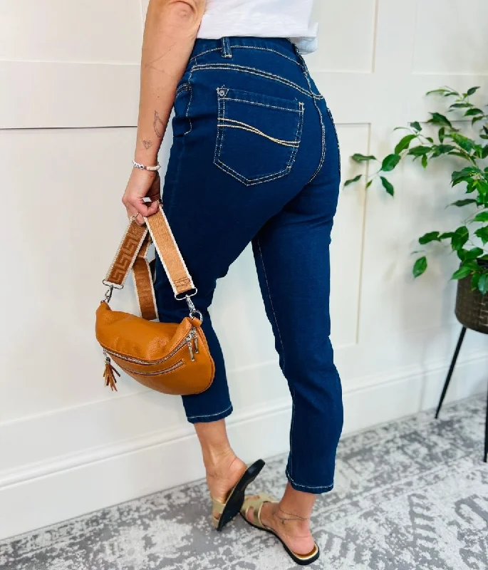 Dark Denim Susie Slim Leg Jean