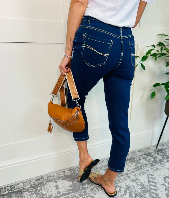 Dark Denim Susie Slim Leg Jean