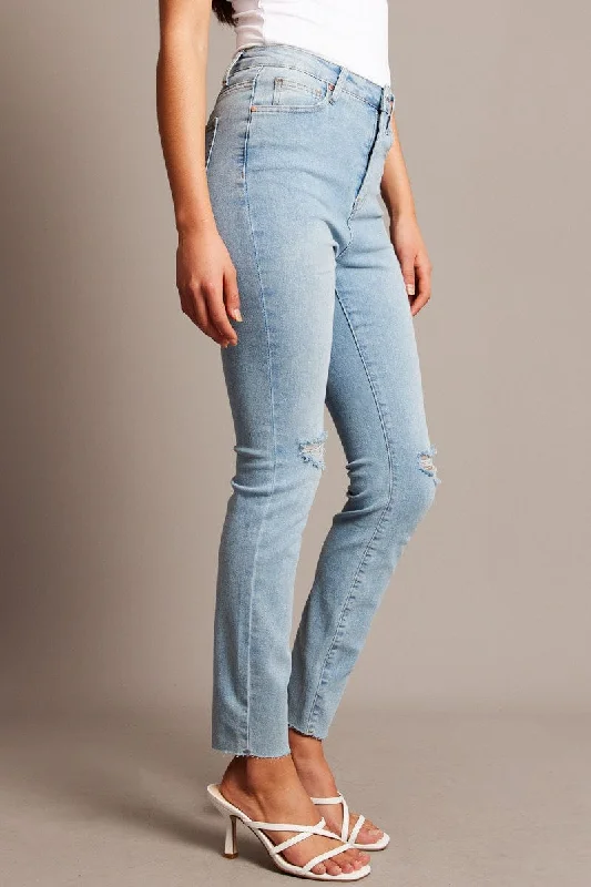 Denim Skinny Jean High Rise