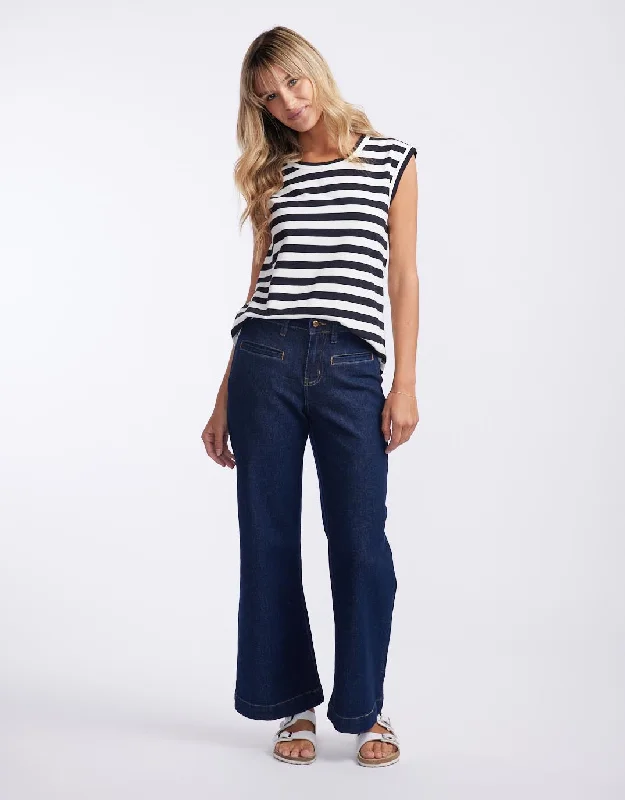 Freya Wide Leg Jeans - Indigo