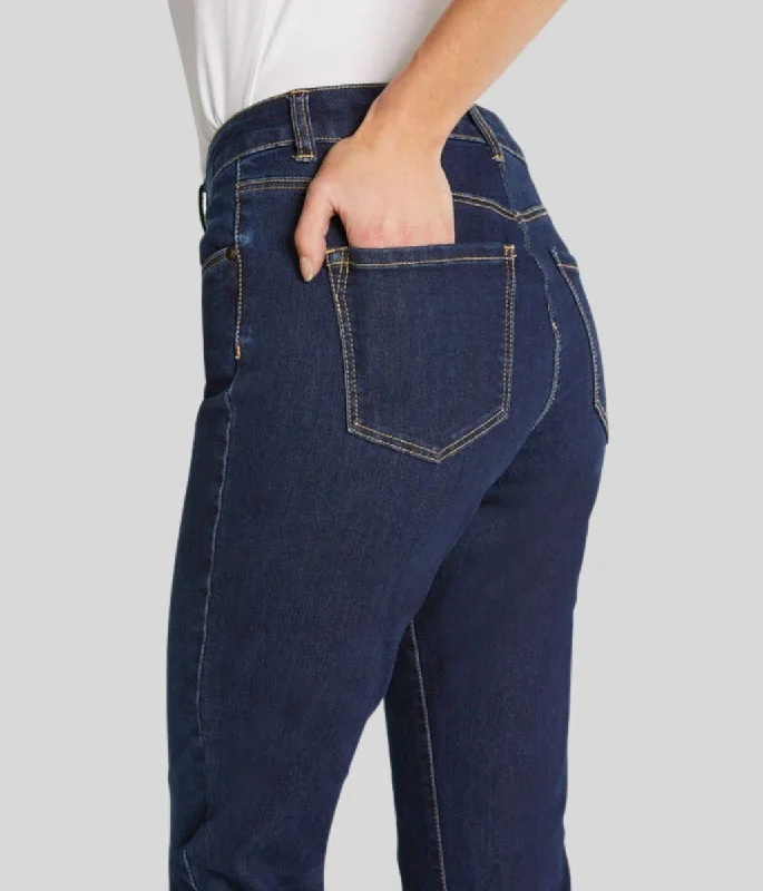 Navy Susie Slim Leg Jeans