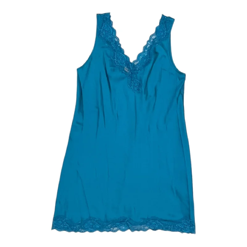 Nightgown By Morgan Taylor In Blue, Size:M