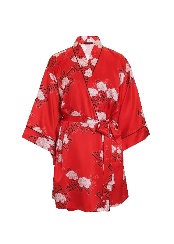 Rouge Dressing Gown