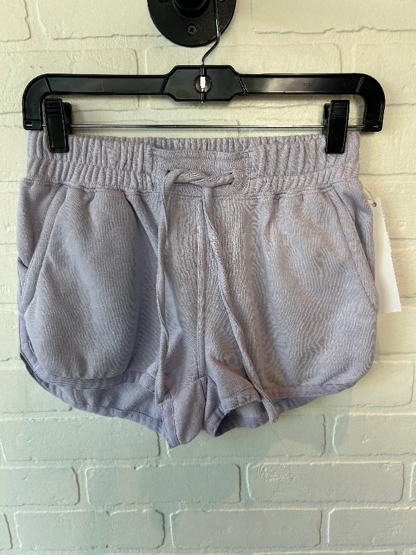 Shorts By Daily Practice By Anthropologie In Purple, Size: 00