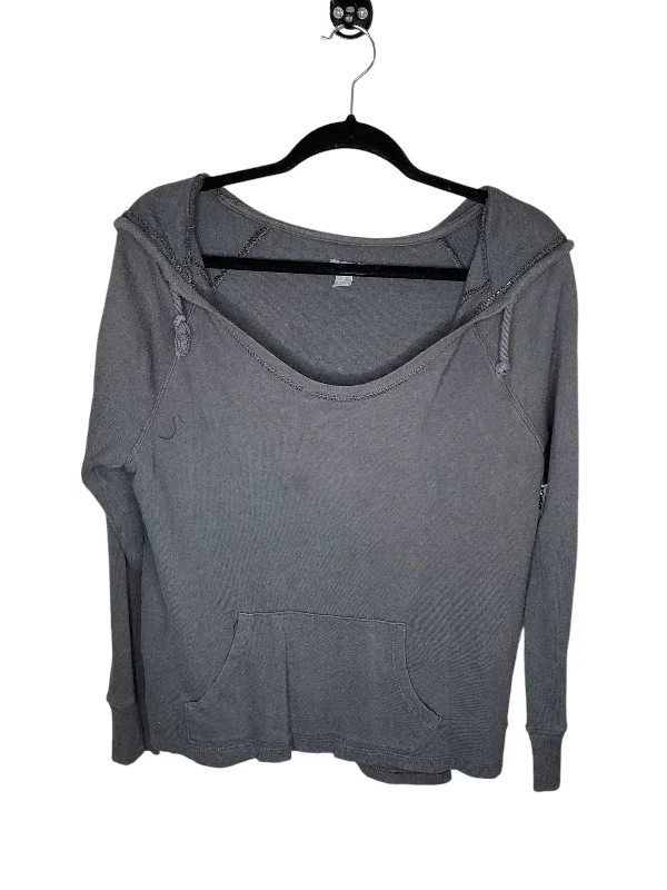 Sweatshirt Crewneck By Aerie In Grey, Size: S