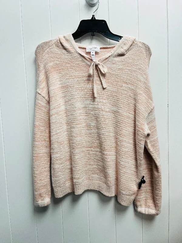 Sweatshirt Hoodie By Soma In Pink, Size: M