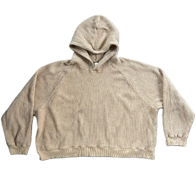 Sweatshirt Hoodie By The North Face In Tan, Size: 1x