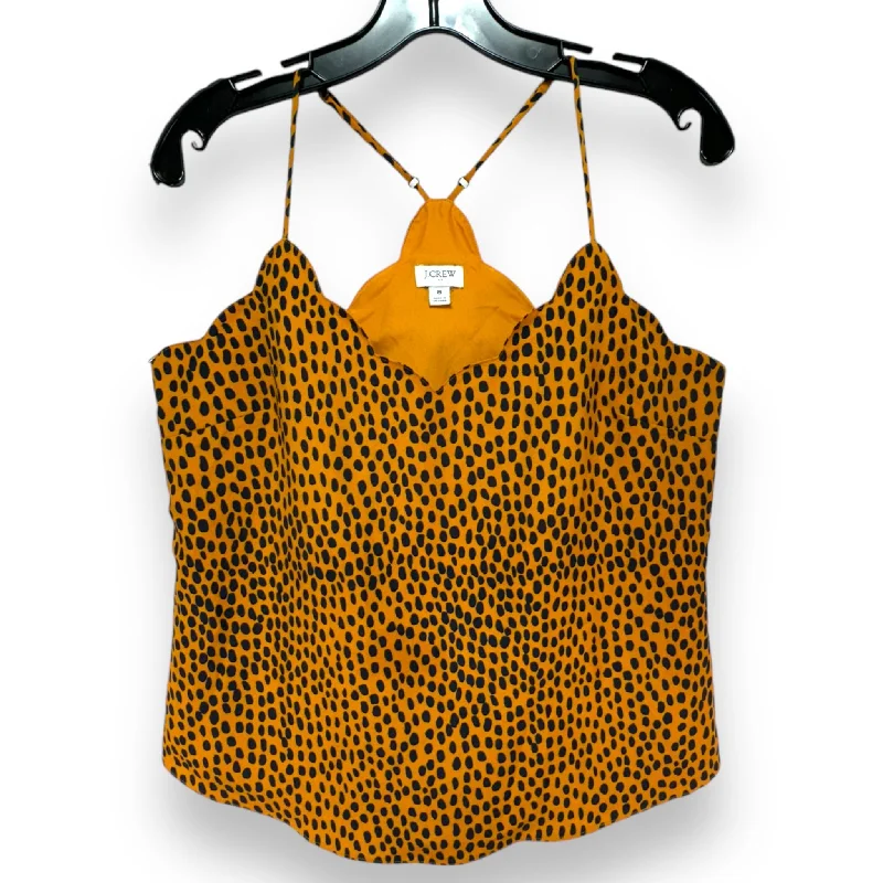 Top Sleeveless By J. Crew In Animal Print, Size: 8