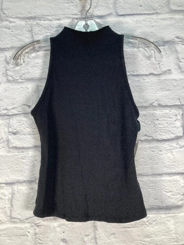 Top Sleeveless By Maeve In Black, Size: S