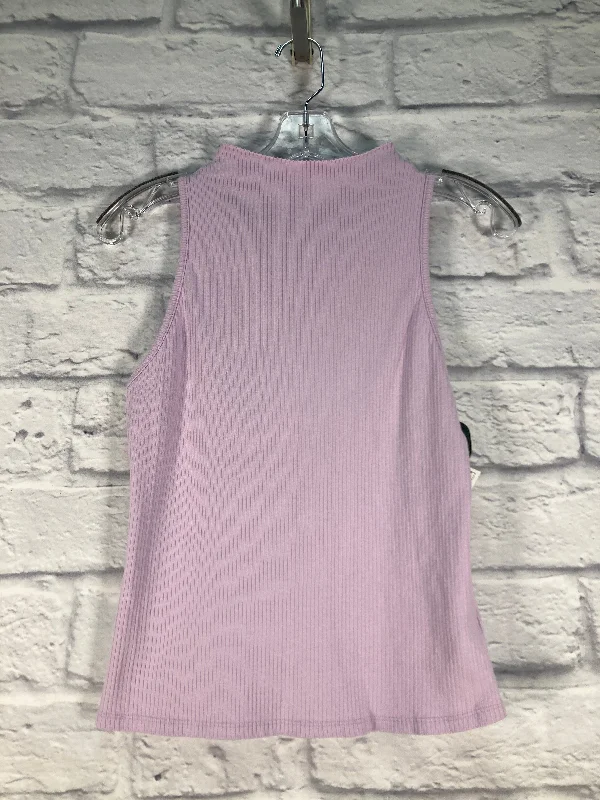 Top Sleeveless By Maeve In Purple, Size: M